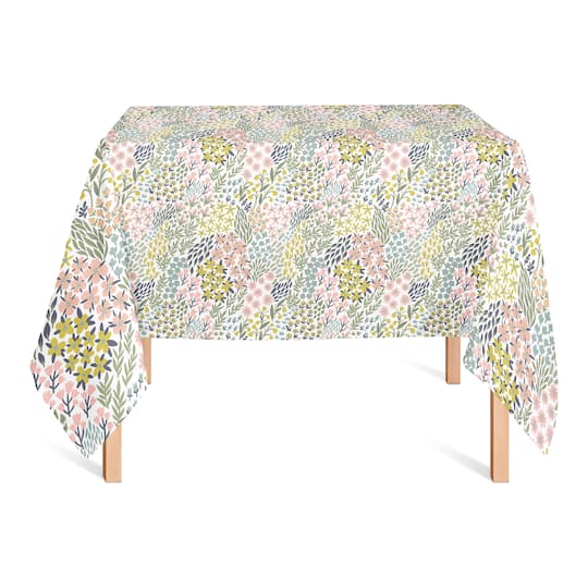 Funky Floral Tablecloth
